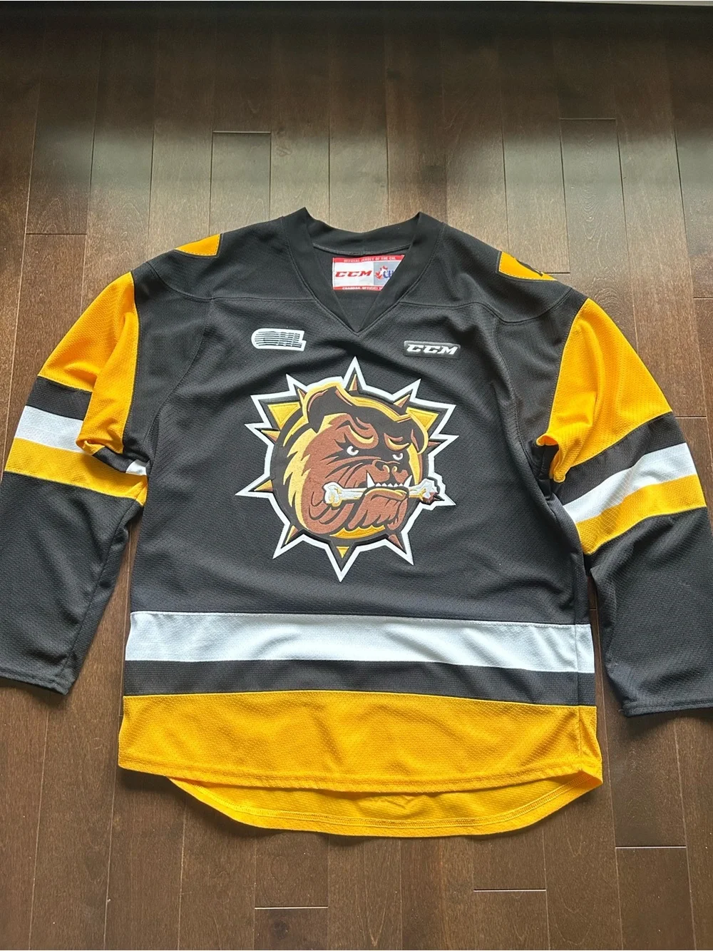 CCM Hamilton Bulldogs OHL CHL Official Hockey Jersey - Picture 1 of 6